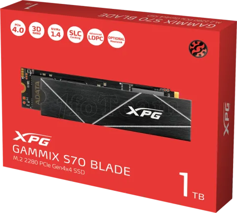 Photo de Disque SSD Adata XPG Gammix S70 Blade 1To  - M.2 NVMe Type 2280