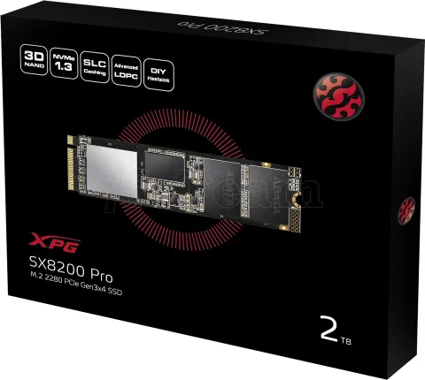 Photo de Disque SSD Adata XPG SX8200 Pro 512Go - M.2 NVMe Type 2280