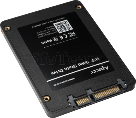 Photo de Disque SSD Apacer AS340X 120Go - S-ATA 2,5"
