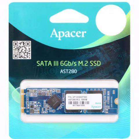 Photo de Disque SSD Apacer AST280 480Go - S-ATA M.2 Type 2280