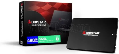 Photo de Disque SSD Biostar S120L 480Go - S-ATA 2,5"