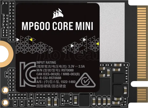 Photo de Disque SSD Corsair MP600 Core Mini 2To  - NVMe M.2 Type 2230