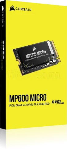 Photo de Disque SSD Corsair MP600 Micro 1To  - NVMe M.2 Type 2242