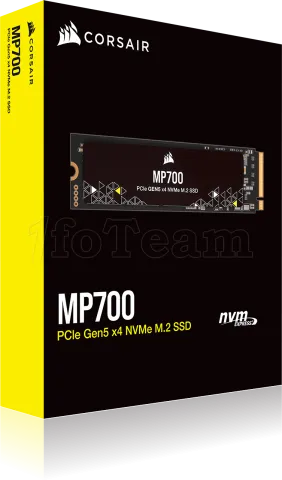 Photo de Disque SSD Corsair MP700 1To  - NVMe M.2 Type 2280