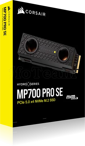 Photo de Disque SSD Corsair MP700 Pro SE Hydro X 2To - NVMe M.2 Type 2280