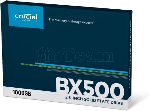 Photo de Disque SSD Crucial BX500 1To  - S-ATA 2,5"