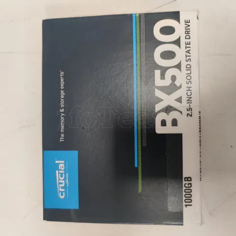 Photo de Disque SSD Crucial BX500 1To  - S-ATA 2,5" ID 184498 S/N 2235E65C3C91
