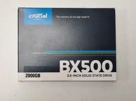 Photo de Disque SSD Crucial BX500 2To  S-ATA 2,5" - SN 2348E8867FF3 - ID 201758