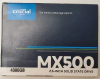 Photo de Disque SSD Crucial MX500 4To  - S-ATA 2,5" - SN 2329E86160A5 - ID 201239