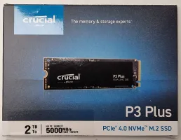 Photo de Disque SSD Crucial P3 Plus 2To  - NVMe M.2 Type 2280 - SN 2349E886DA12 - ID 203671