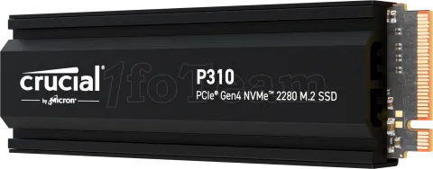 Photo de Disque SSD Crucial P310 4To avec dissipateur - M.2 NVMe Type 2280