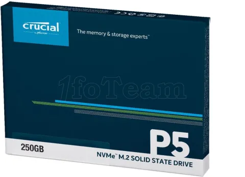 Photo de Disque SSD Crucial P5 250Go - NVMe M.2 Type 2280
