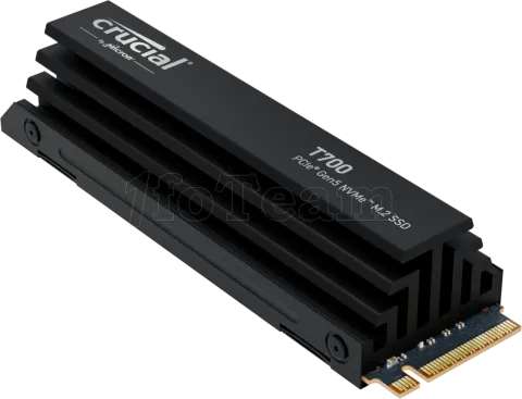 Photo de Disque SSD Crucial T700 1To  avec dissipateur - NVMe M.2 Type 2280