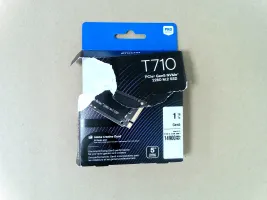 Photo de Disque SSD Crucial T710 1To - NVMe M.2 Type 2280 - SN 2531521926F7 - ID 223085