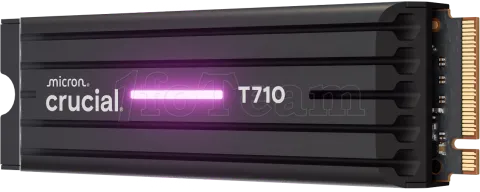 Photo de Disque SSD Crucial T710 4To avec dissipateur - NVMe M.2 Type 2280