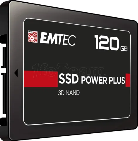 Photo de Disque SSD Emtec X150 Power Plus 120Go - S-ATA 2,5"