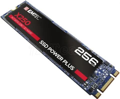 Photo de Disque SSD Emtec X250 256Go - SATA M.2 Type 2280