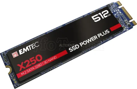 Photo de Disque SSD Emtec X250 512Go - SATA M.2 Type 2280