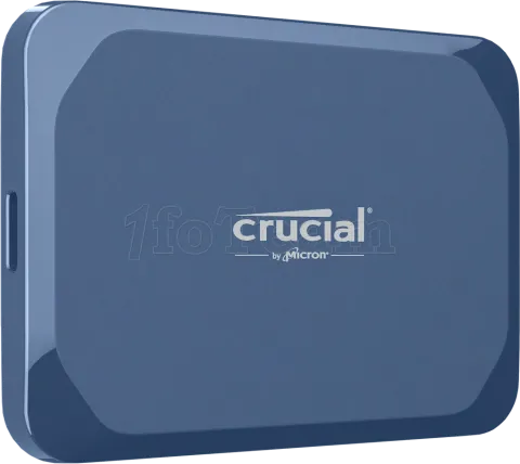 Photo de Disque SSD externe Crucial X10 - 4To (Bleu)