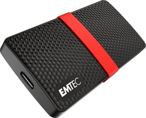 Photo de Disque SSD externe Emtec X200 - 256Go (Noir)