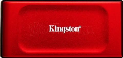 Photo de Disque SSD externe Kingston XS1000 - 1To (Rouge)