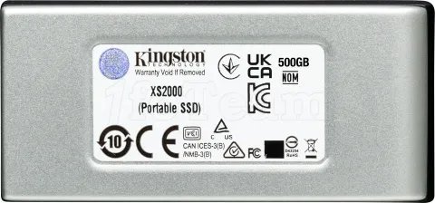 Photo de Disque SSD externe Kingston XS2000 - 1To (Argent)