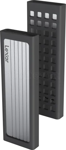 Photo de Disque SSD externe Lexar E6P - 2To (Argent)