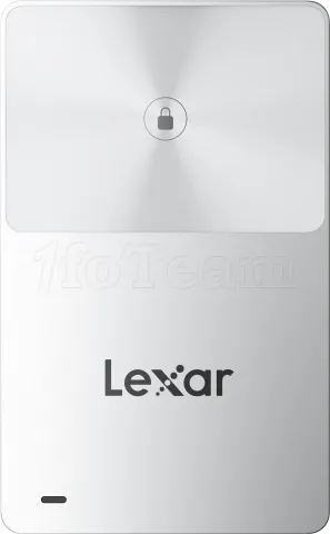 Photo de Disque SSD externe Lexar TouchLock - 512Go (Argent)