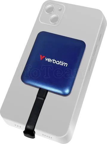 Photo de Disque SSD externe magnétique Verbatim SnapBack - 2To (Bleu)