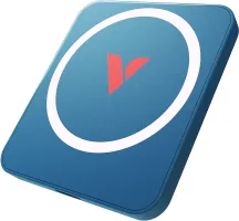 Photo de Disque SSD externe magnétique Verbatim SnapBack - 2To (Bleu)