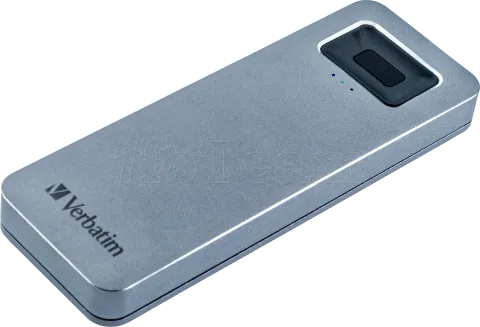 Photo de Disque SSD externe sécurisé Verbatim Executive - 512Go (Gris)