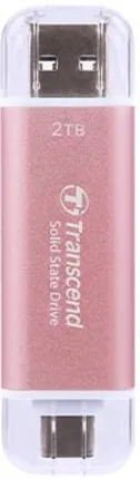 Photo de Disque SSD externe Transcend ESD310 - 2To (Rose)