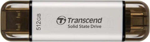 Photo de Disque SSD externe Transcend ESD310 - 512Go (Argent)