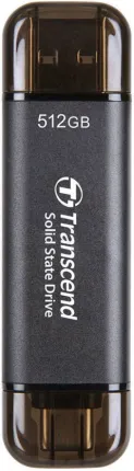 Photo de Disque SSD externe Transcend ESD310 - 512Go (Noir)