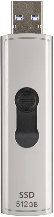 Photo de Disque SSD externe Transcend ESD320A - 512Go (Argent)