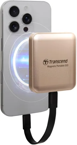 Photo de Disque SSD externe Transcend ESD420 - 2To (Or)