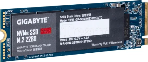 Photo de Disque SSD Gigabyte 512Go - M.2 NVMe Type 2280