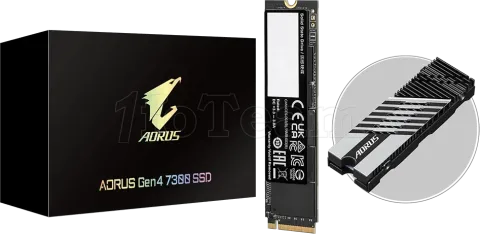 Photo de Disque SSD Gigabyte Aorus Gen4 7300 2To - NVMe M.2 Type 2280