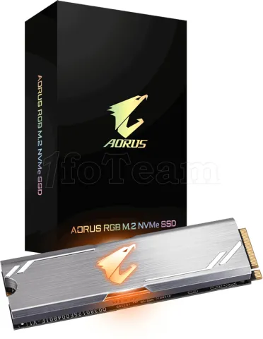 Photo de Disque SSD Gigabyte Aorus RGB 256Go - M.2 NVMe Type 2280