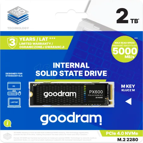 Photo de Disque SSD GoodRam PX600 2To - NVMe PCIe