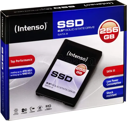 Photo de Disque SSD Intenso 256Go - S-ATA 2,5"