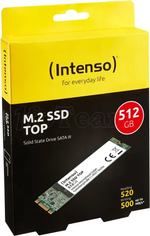 Photo de Disque SSD Intenso Top Performance 512Go - SATA M.2 Type 2280