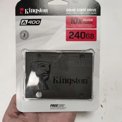 Photo de Disque SSD Kingston A400 240Go - S-ATA 2,5" ID 181602 S/N 50026B73815C4B74
