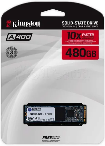 Photo de Disque SSD Kingston A400 480Go - SATA M.2 Type 2280