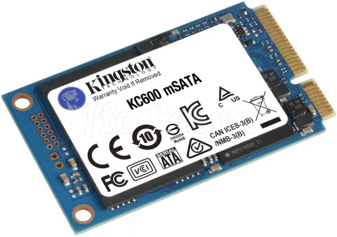 Photo de Disque SSD Kingston KC600MS 256Go - mSATA