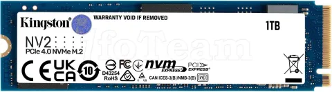 Photo de Disque SSD Kingston NV2 1To  - NVMe M.2 Type 2280