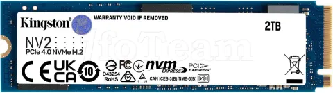 Photo de Disque SSD Kingston NV2 2To  - NVMe M.2 Type 2280