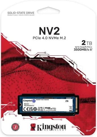 Photo de Disque SSD Kingston NV2 2To  - NVMe M.2 Type 2280