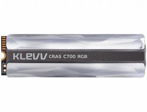 Photo de Disque SSD Klevv Cras C700 RGB 480Go - NVMe M.2 Type 2280