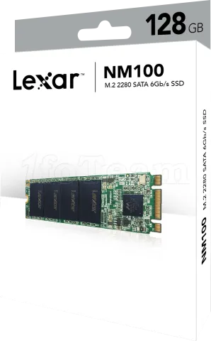 Photo de Disque SSD Lexar NM100 128Go - SATA M.2 Type 2280